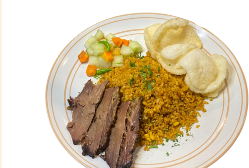Grilled Beef Fried Rice